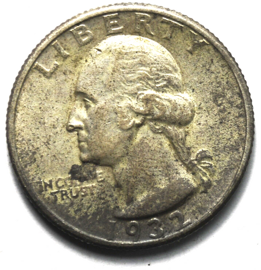 1932 25c Washington Silver Quarter Dollar Philadelphia