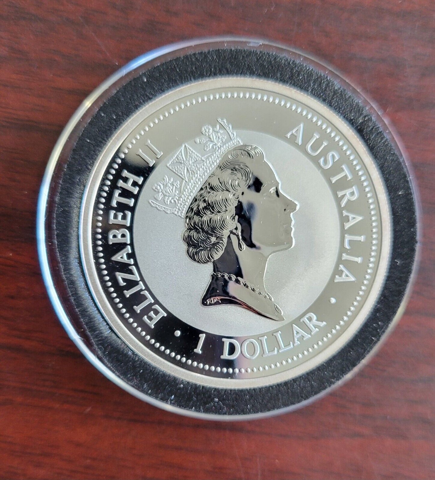 1997 Australian Kookaburra 1oz. Silver .999 Fine Dollar Coin
