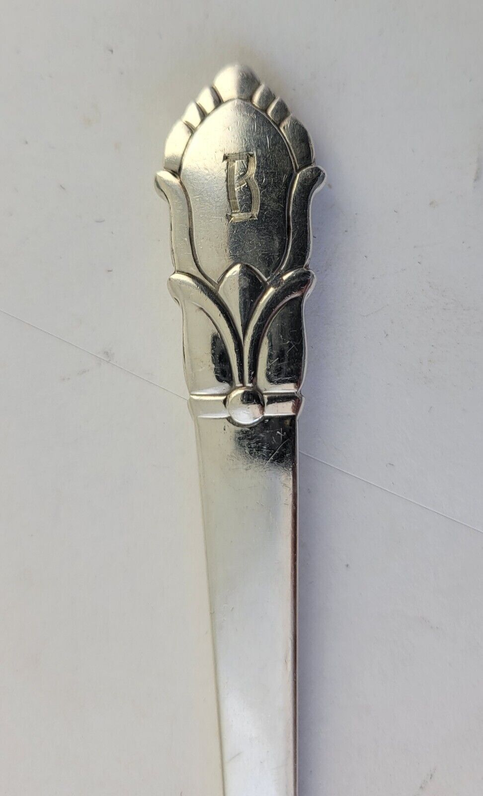 1947 Palmette by Tiffany & Co. Sterling 6 1/4" Flat Butter Spreader 1oz. Mono