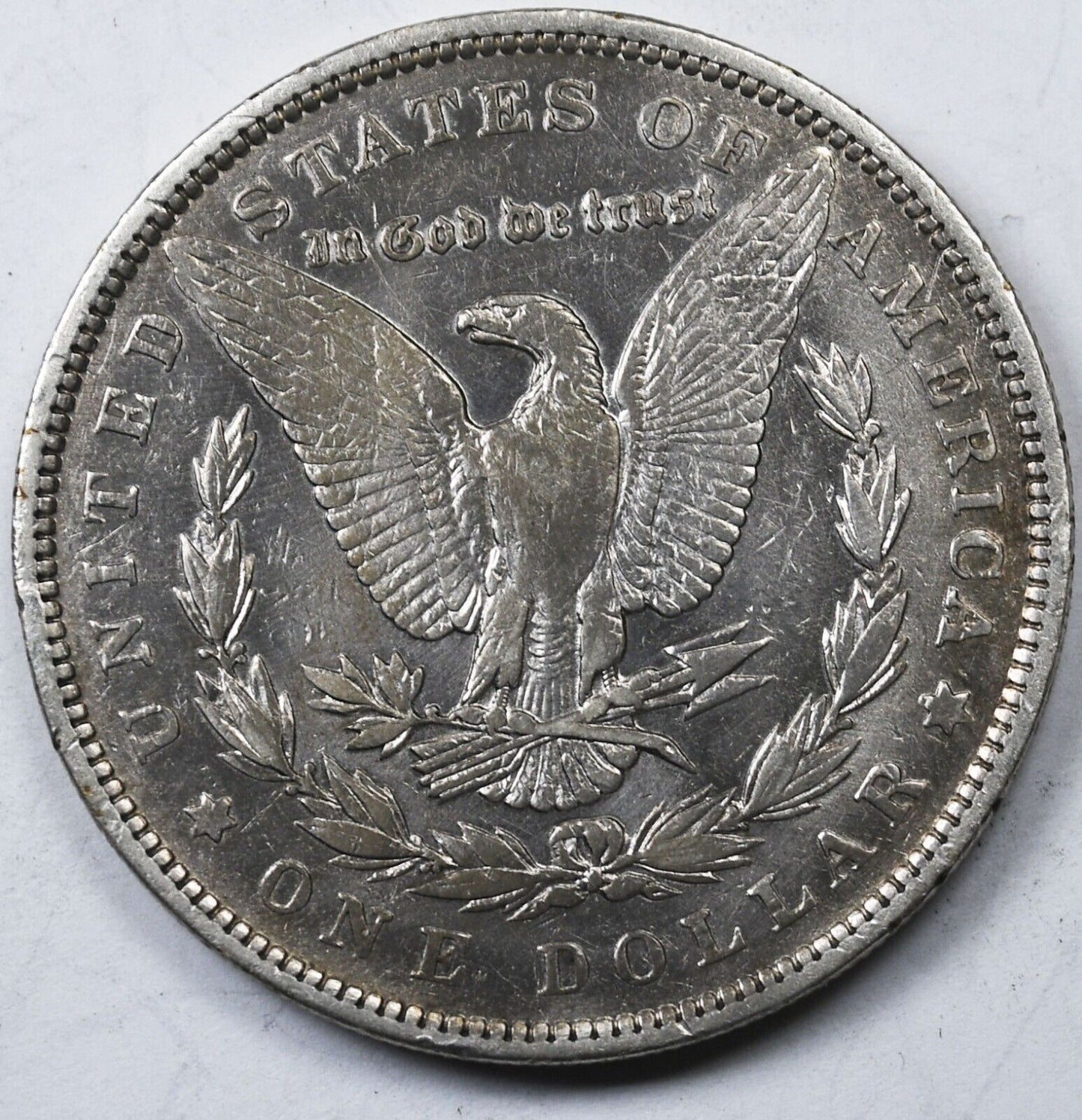 1894 $1 Morgan Silver One Dollar Rare Philadelphia AU Cleaned