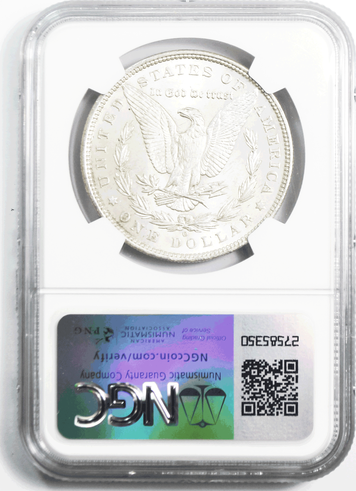 1900 O $1 Morgan Silver Dollar MS63 NGC Uncirculated New Orleans