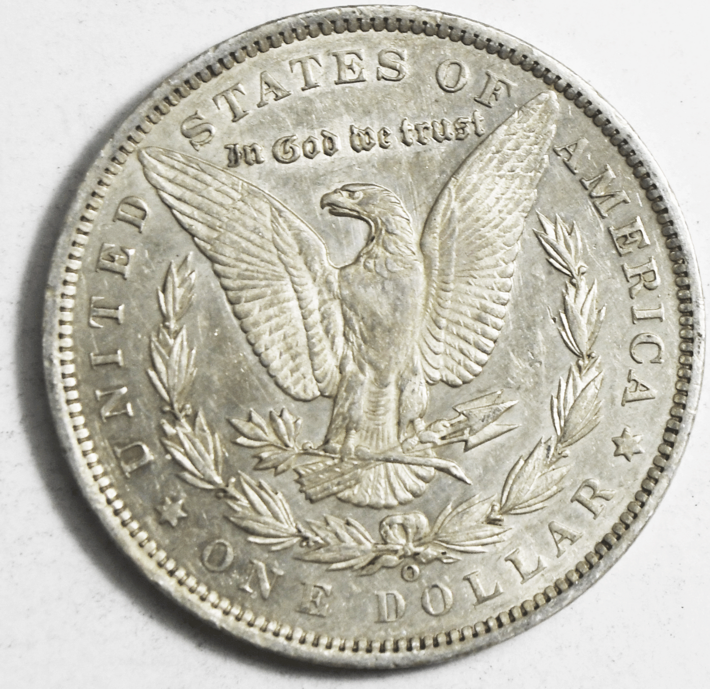 1891 O $1 Morgan Silver One Dollar US Coin Rare New Orleans AU