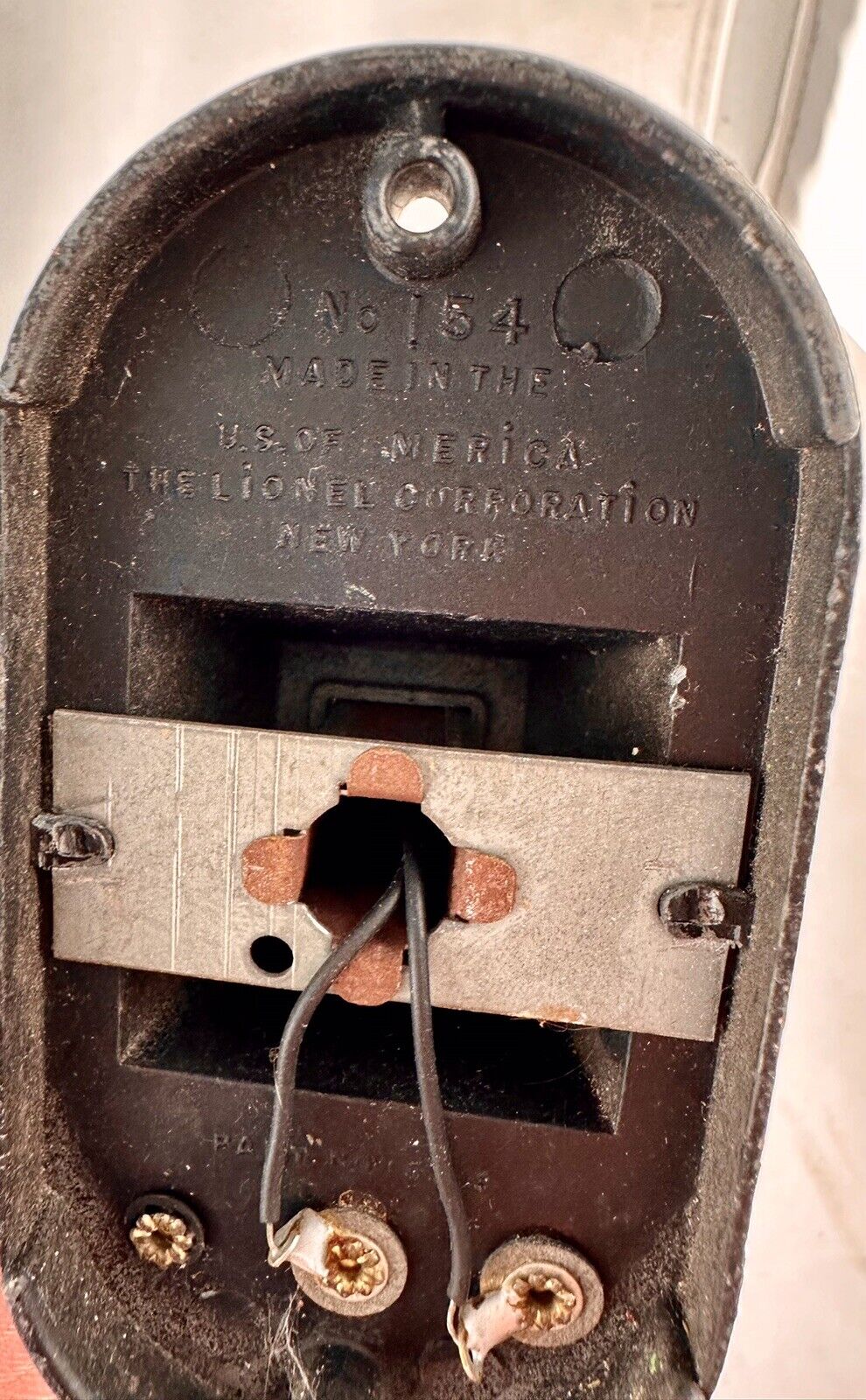 Lionel Railroad Stop Sign 154