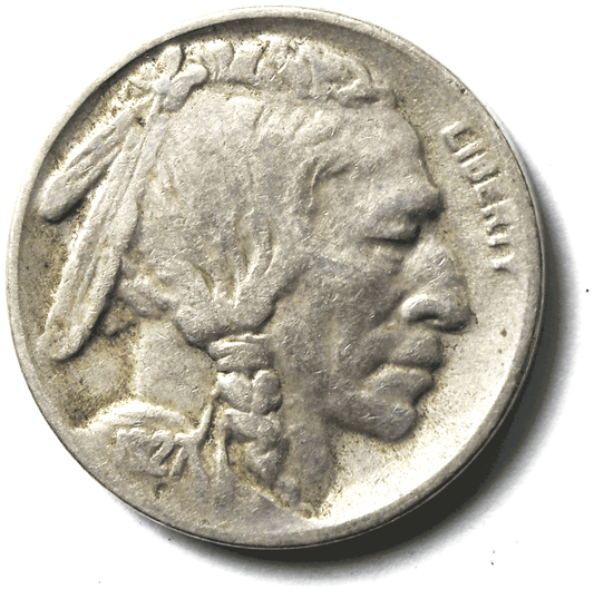 1927 S 5c Buffalo Nickel Five Cents San Francisco