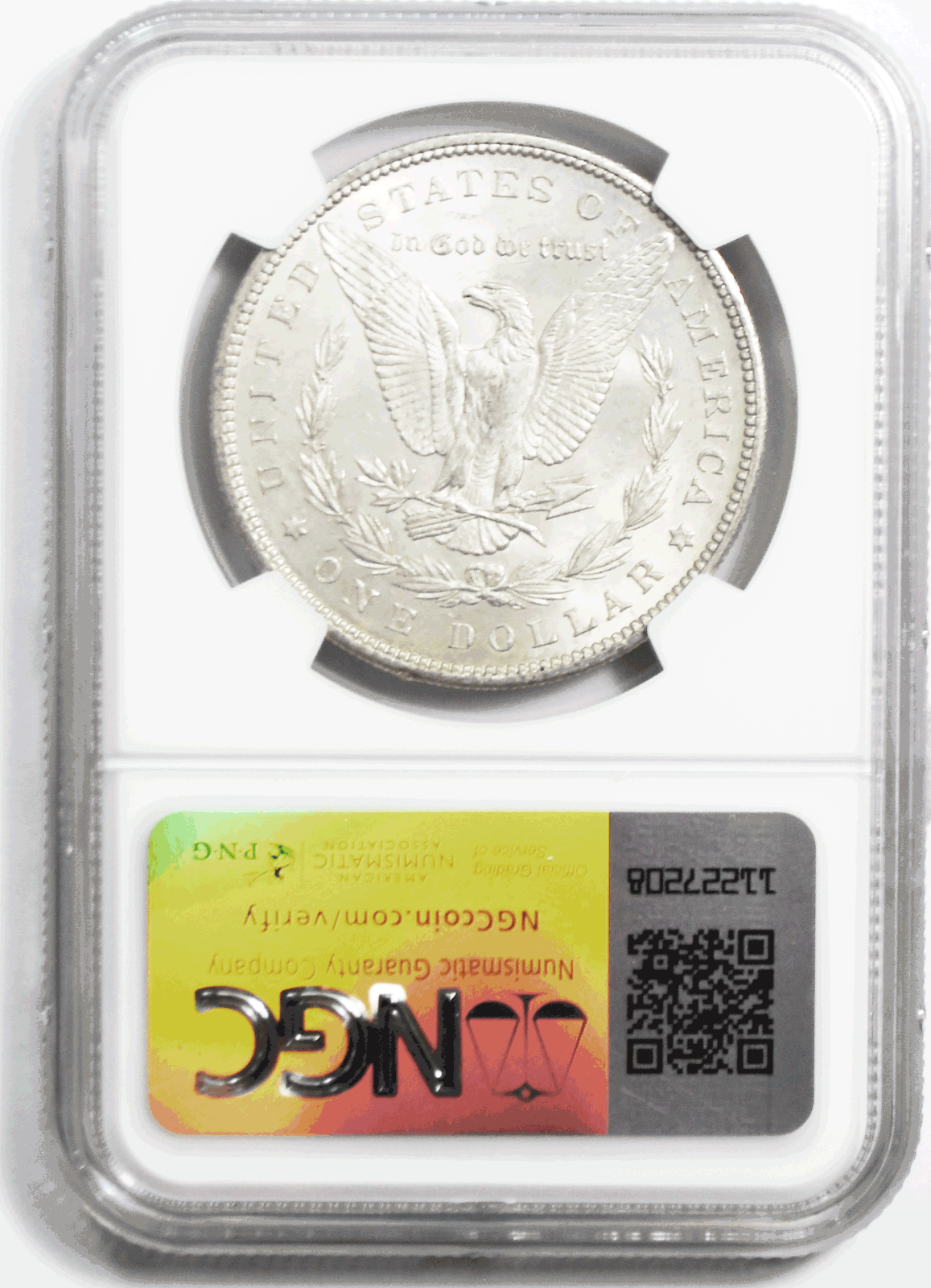 1900 $1 Morgan Silver Dollar MS62 NGC Uncirculated Philadelphia