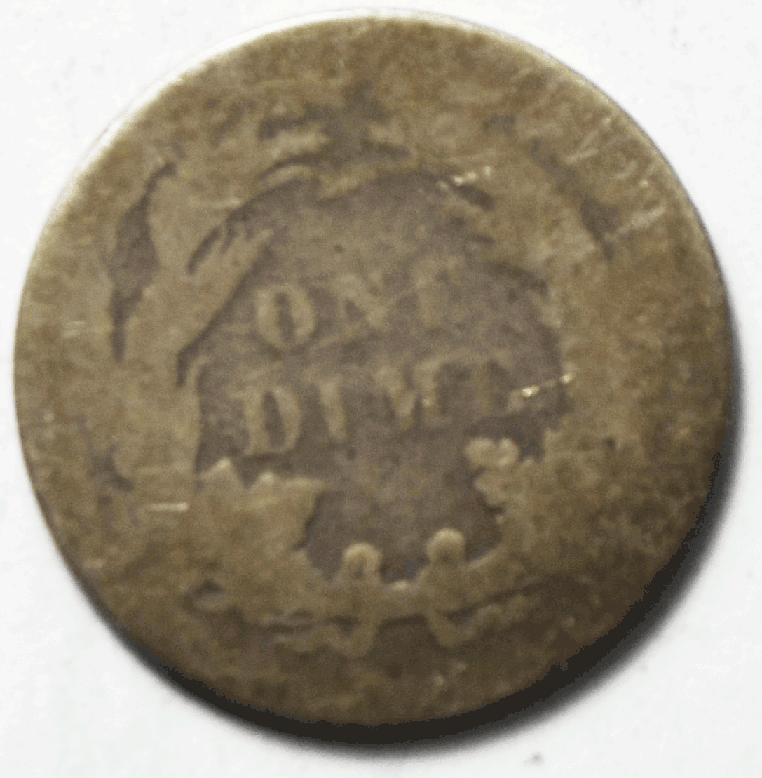 1884 10c Seated Liberty Silver Dime Ten Cents Philadelphia