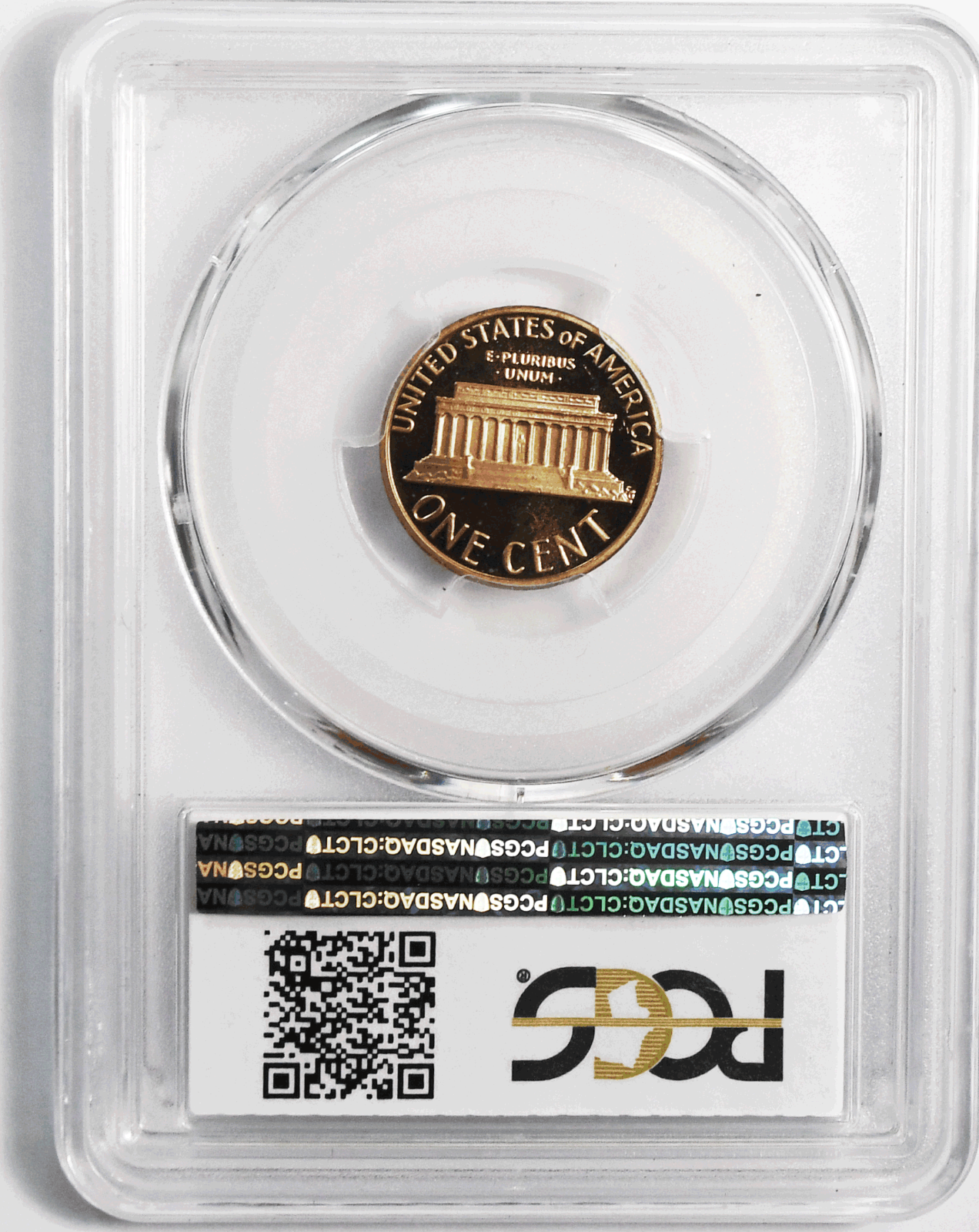 1980 S 1c Proof Lincoln Memorial Cent One Penny PCGS PR69DCAM