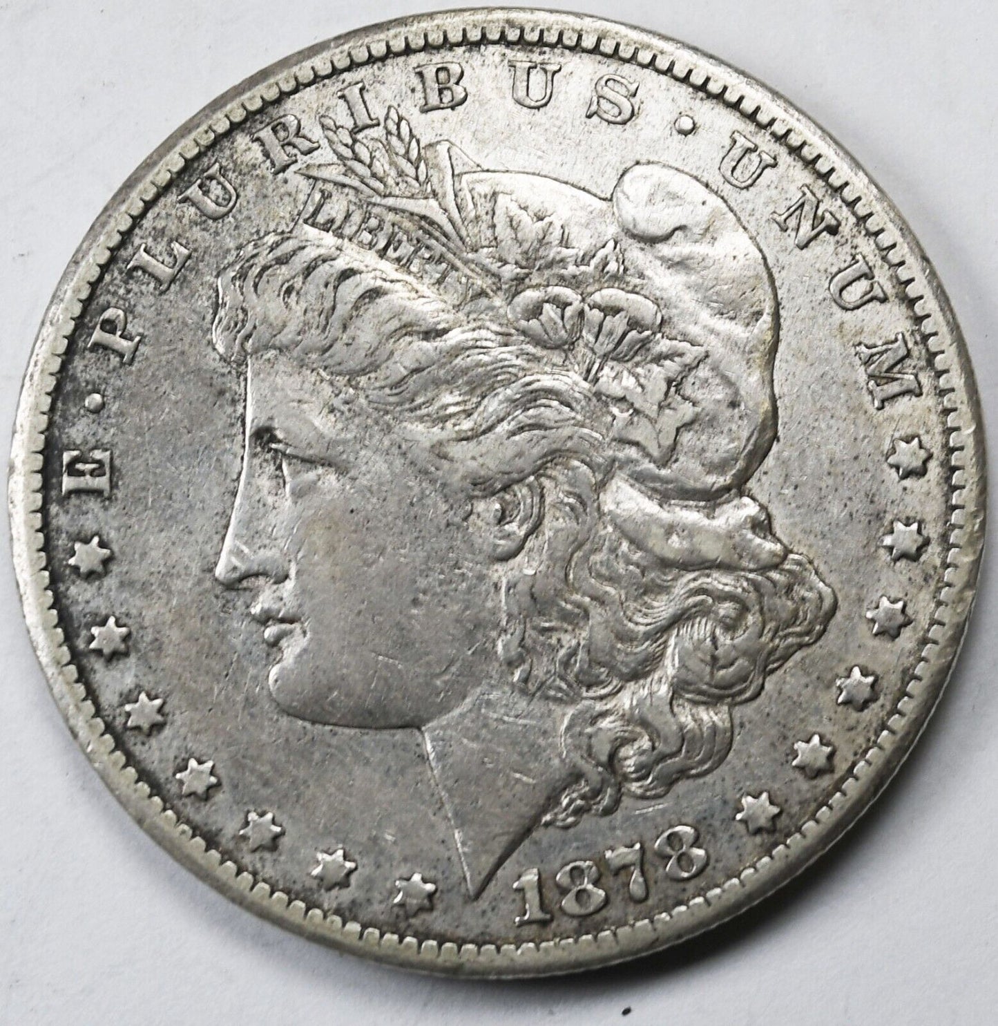 1878 CC $1 Morgan Silver One Dollar Rare Carson City VAM 6 Double Leaves DDO