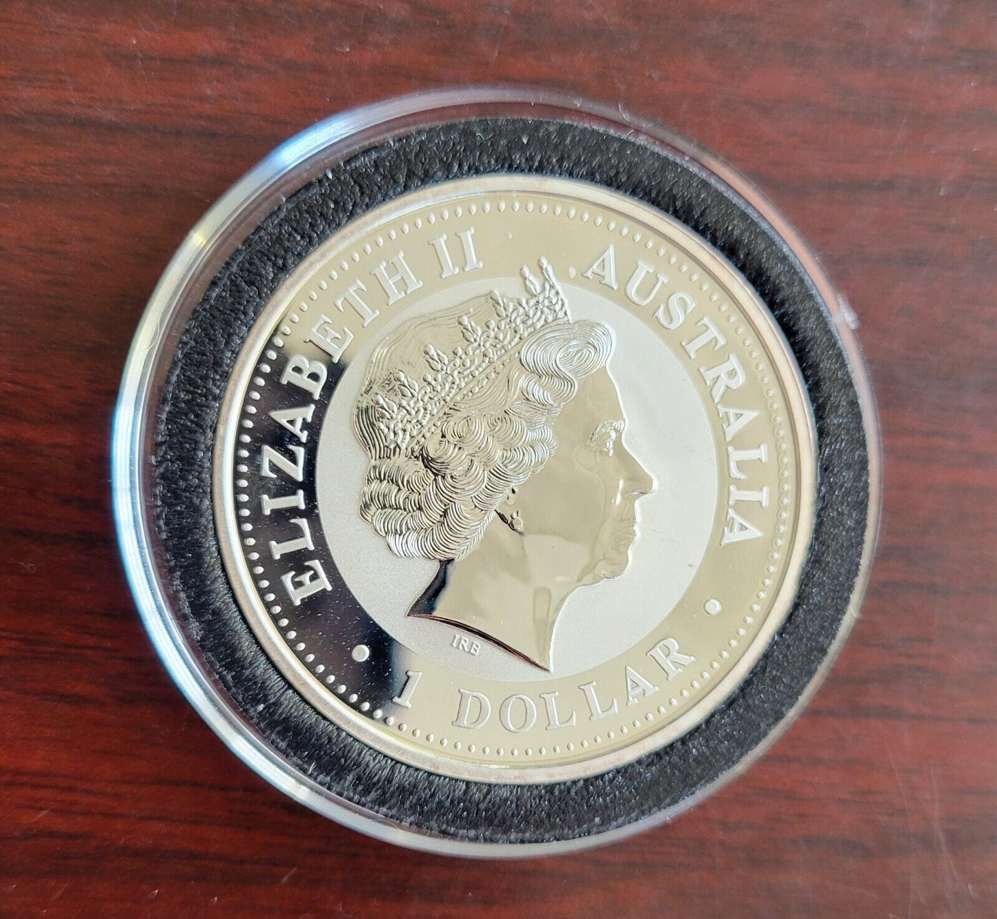 2002 Australian Kookaburra 1oz. Silver .999 Fine Dollar Coin Perth Mint
