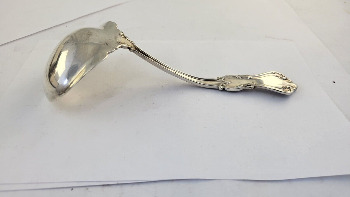 Marlborough By Reed & Barton Sterling Solid Gravy Ladle 6 5/8" Silver 2.2oz