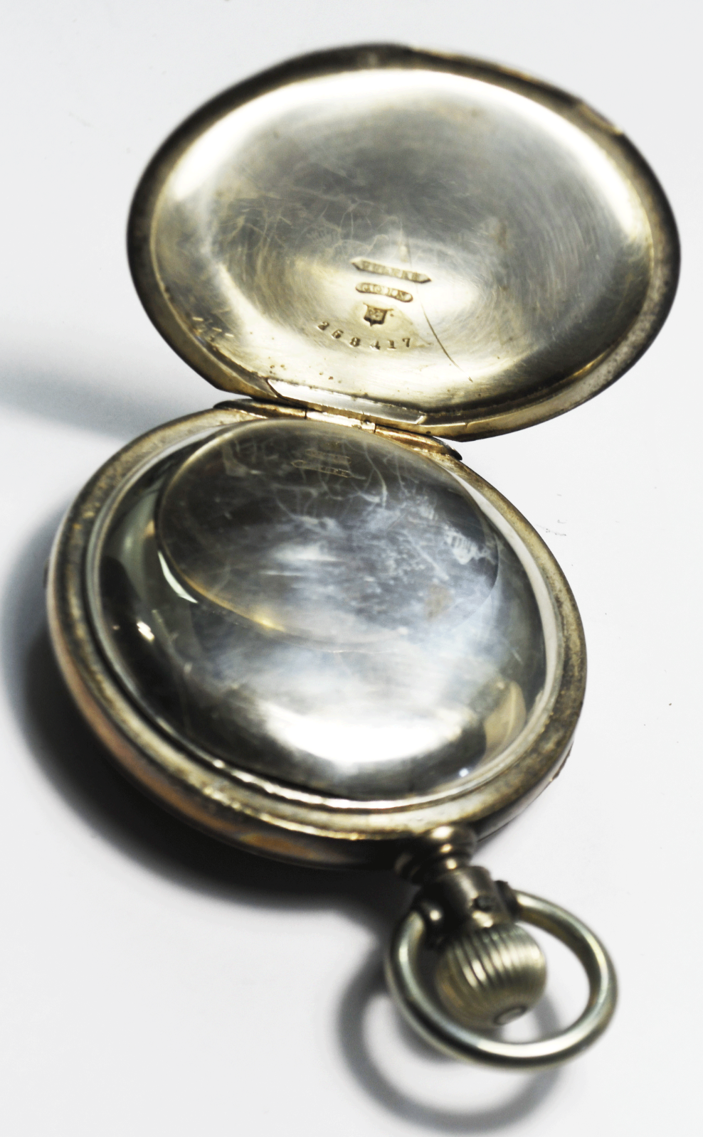 1878 Rockford Transitional KW PW LS Pocket Watch OF Coin #4 Silver Case Size 18