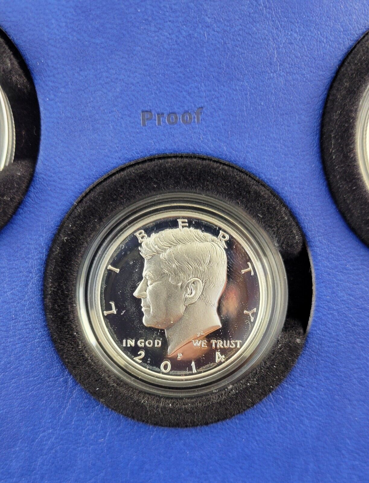 2014 Kennedy 50th Anniversary Silver Half Dollar 4 Coin Set Boxed w/COA