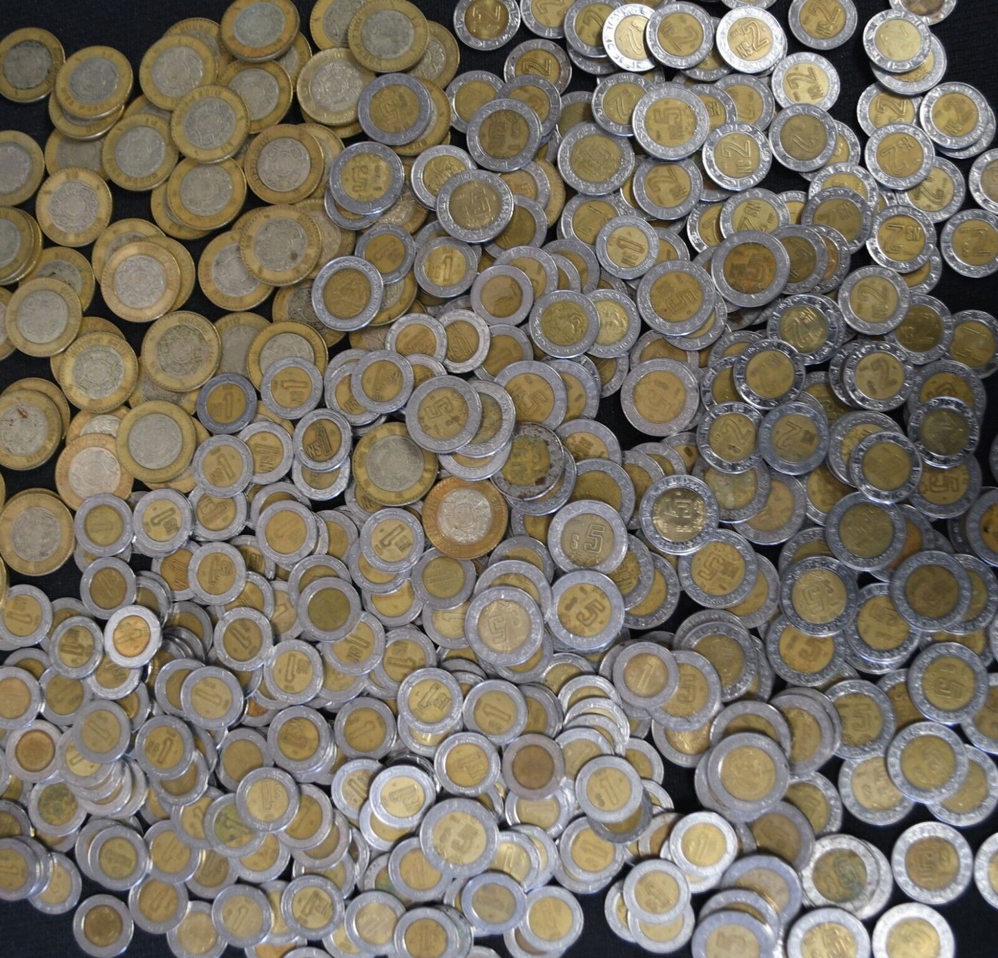 582pc Mexico Nuevos Pesos & Pesos 1 2 5 10 & 20    1711 Total   1992-2018