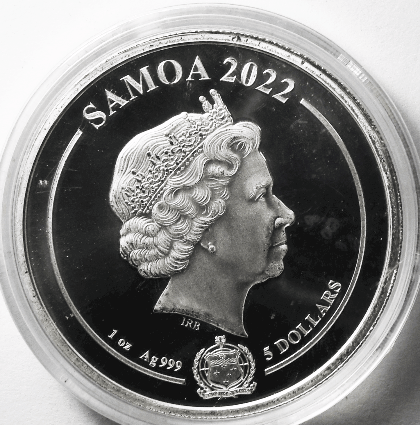 2022 .999 Silver 1oz Samoa $5 Five Dollars Bugs Bunny Proof Low Mintage