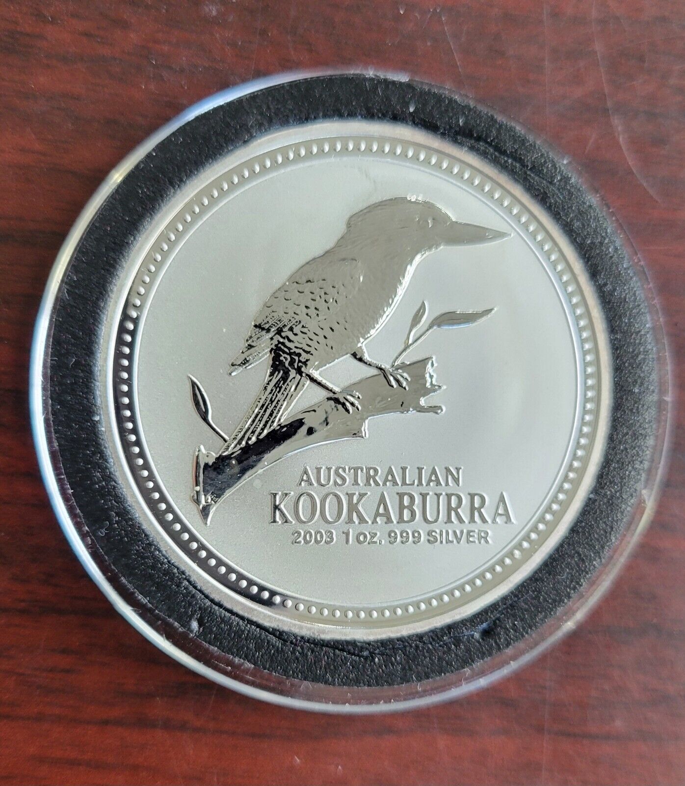 2003 Australian Kookaburra 1oz. Silver .999 Fine Dollar Coin Perth Mint