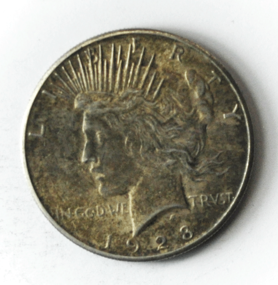 1928 S $1 Peace Silver One Dollar US San Francisco Rare VAM 3A Top 50