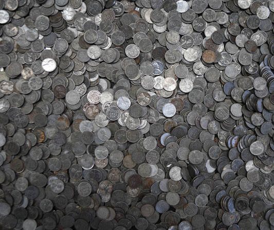 2100pc  1943 1c Lincoln One Cent Wheat Steel War Pennies PDS