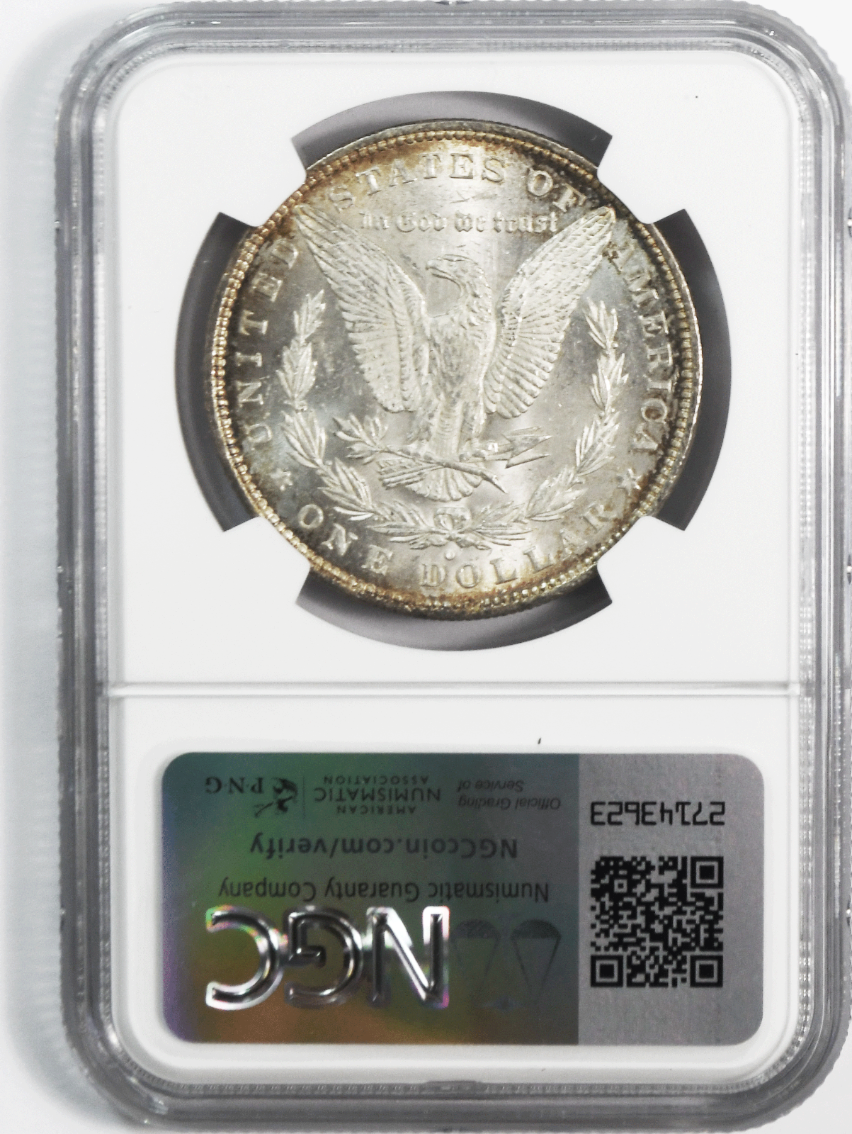 1880 O $1 Morgan Silver Dollar MS61 NGC VAM 57 New Orleans Small Micro O