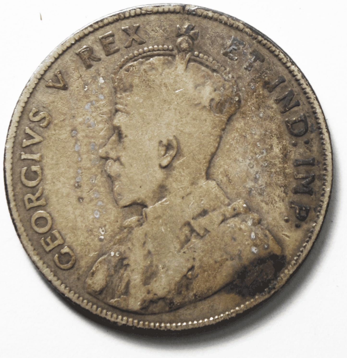 1911 50c Fifty Cents Silver Coin Canada Half Dollar KM# 19 Low Mintage