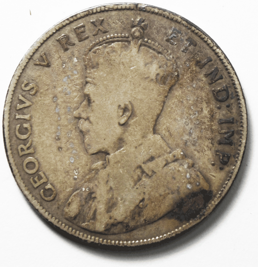 1911 50c Fifty Cents Silver Coin Canada Half Dollar KM# 19 Low Mintage