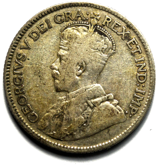 1935 25c Canada Silver Quarter Dollar KM#24a