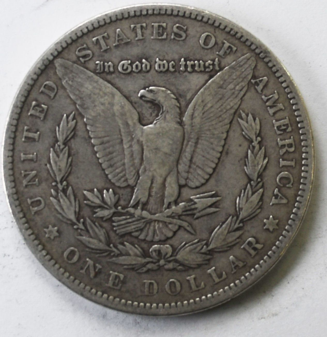 1878 $1 Morgan Silver One Dollar Philadelphia 79 Reverse VAM 229.1