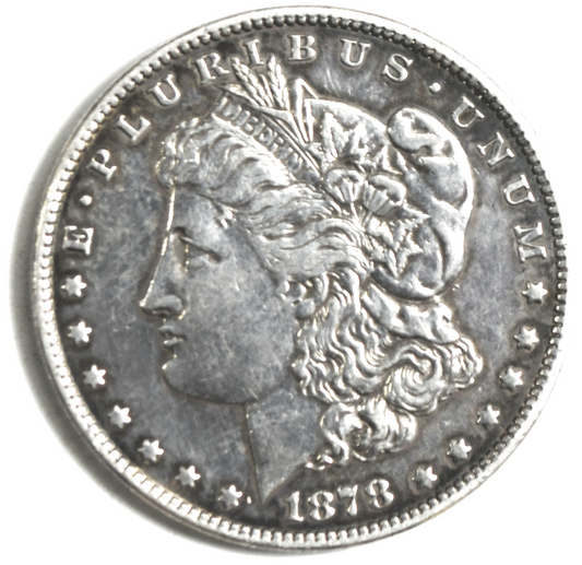 1878 7TF $1 Morgan American Silver One Dollar US Philadelphia VAM 222D