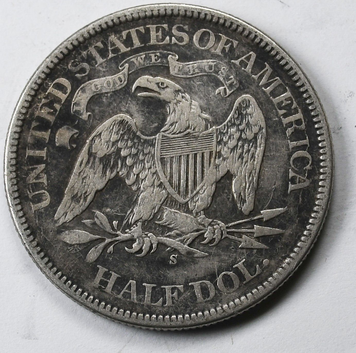 1875 S 50c Seated Liberty Silver Half Dollar Fifty Cents San Francisco