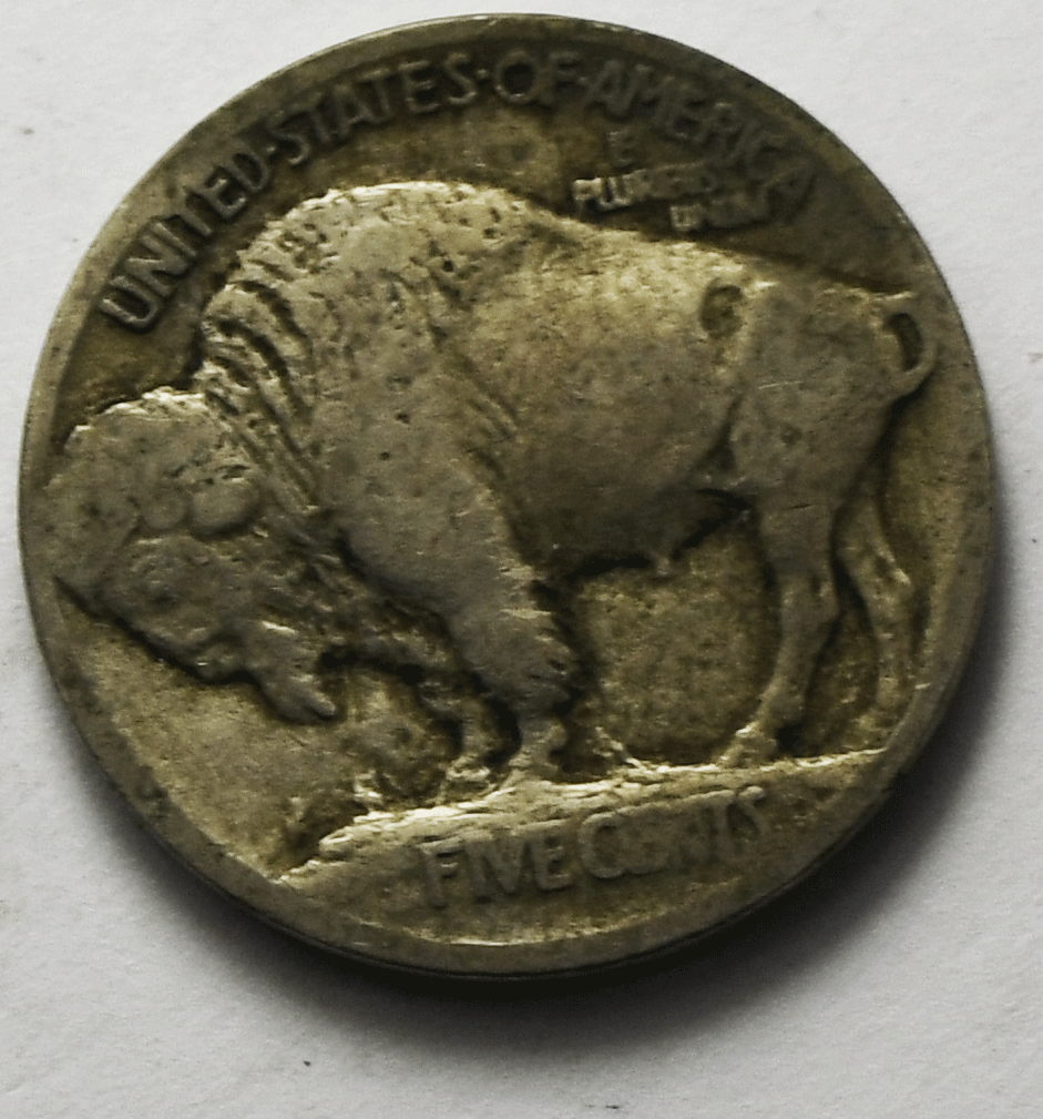 1925 D 5c Buffalo Nickel Five Cents Denver
