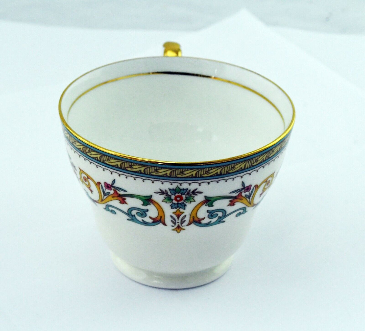 Set of 8 Henley by Aynsley Porcelain Tea Cups