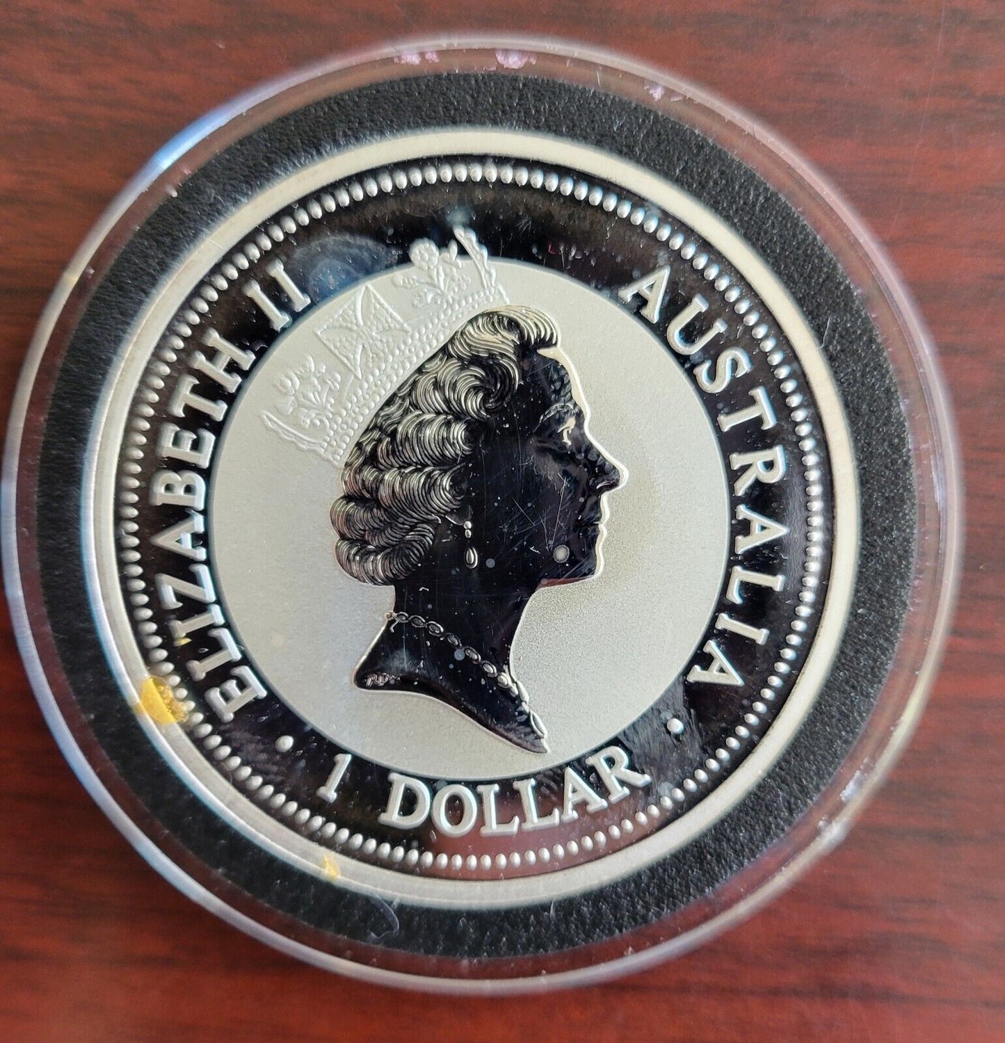 1998 Australian Kookaburra 1oz. Silver .999 Fine Dollar Coin
