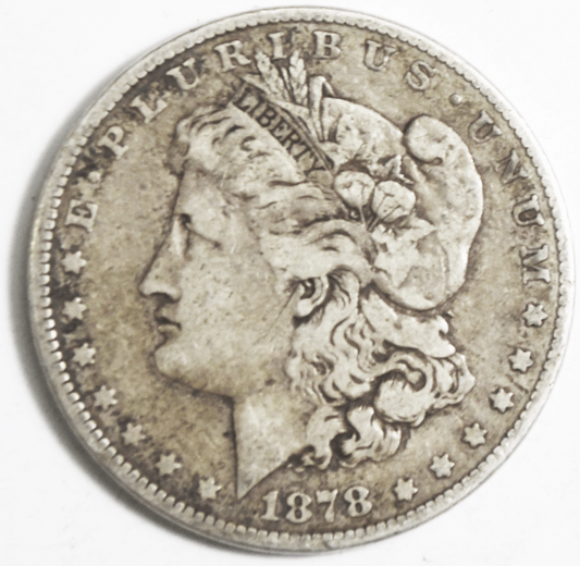 1878 7TF $1 Morgan American Silver One Dollar US Philadelphia