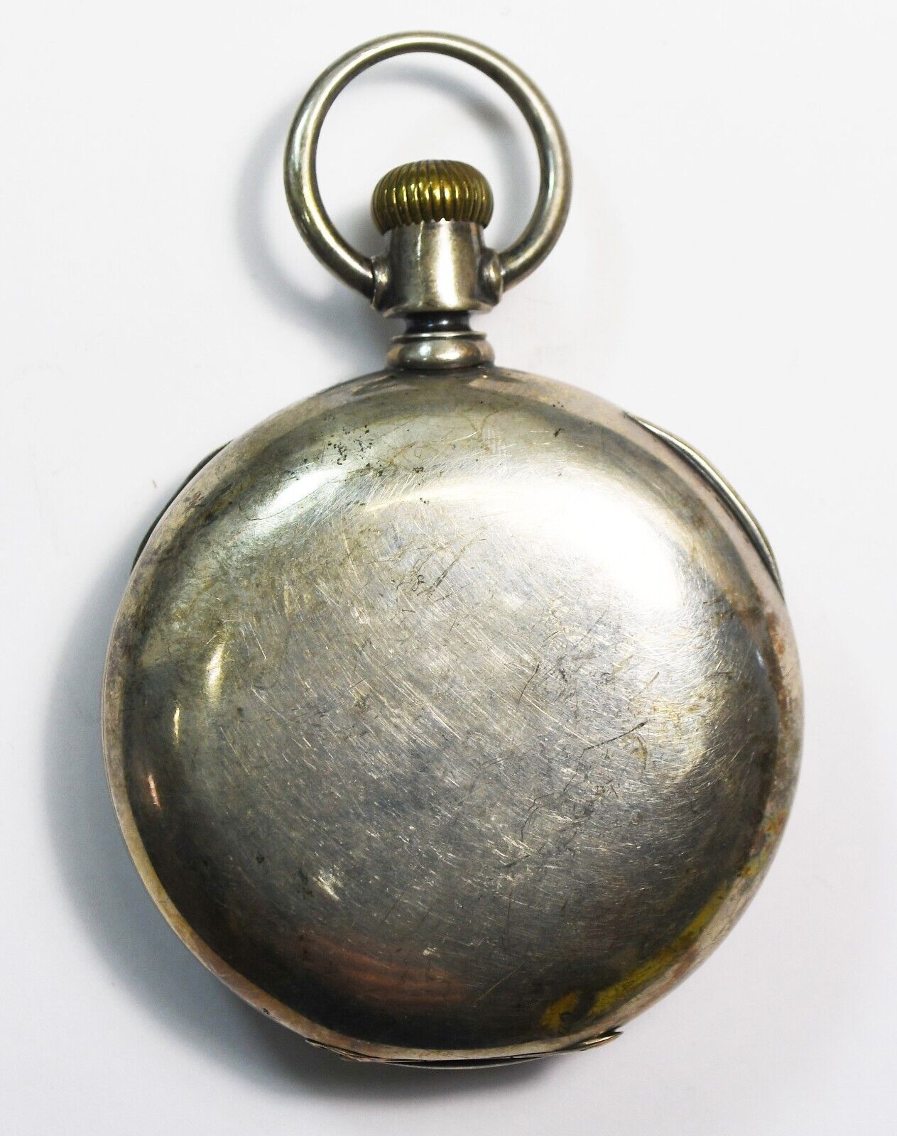 1889 Elgin GM Wheeler Size 18 Open Face Pocket Watch #4 Coin Silver Case