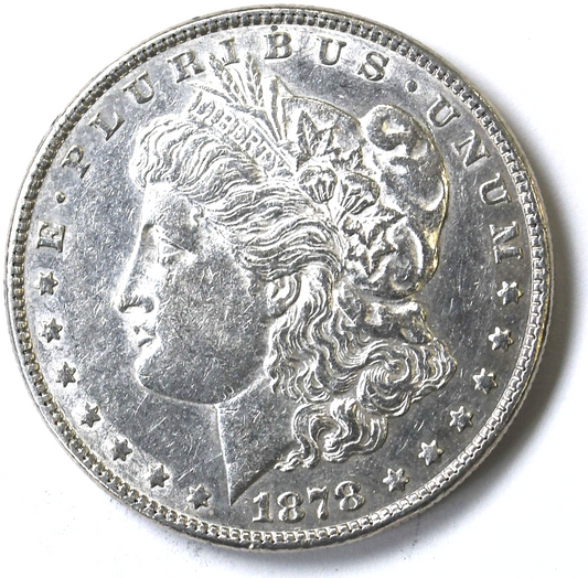 1878 7TF $1 Morgan American Silver One Dollar US Philadelphia VAM 128