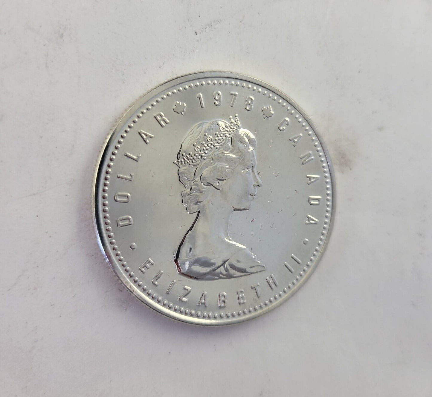 1978 Canada XI Commonwealth Games Edmonton Commemorative Dollar .500 Silver Box