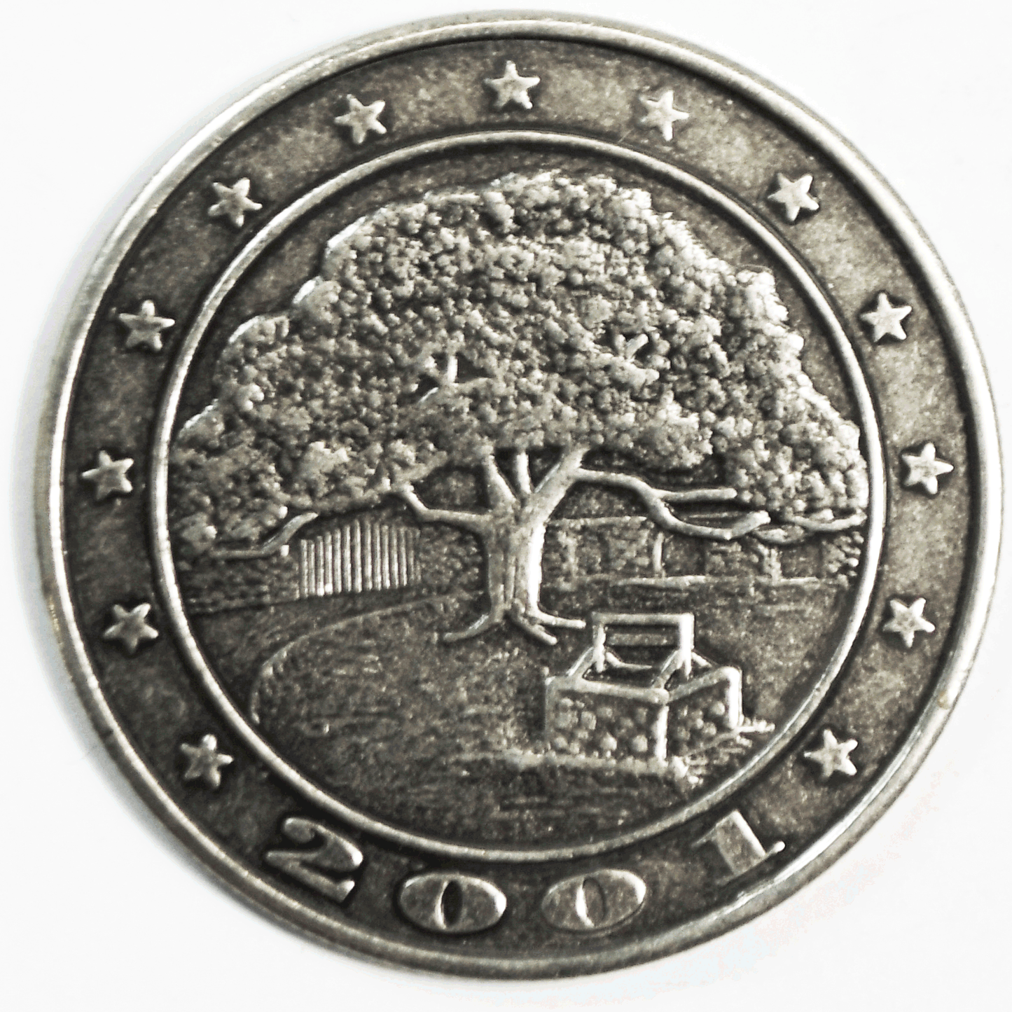 2001 Remember the Alamo Medal 38mm