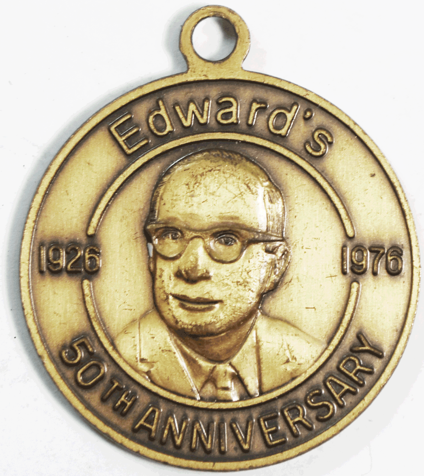 Edwards Declaration of Independence 1976 Medal 39mm Pendant