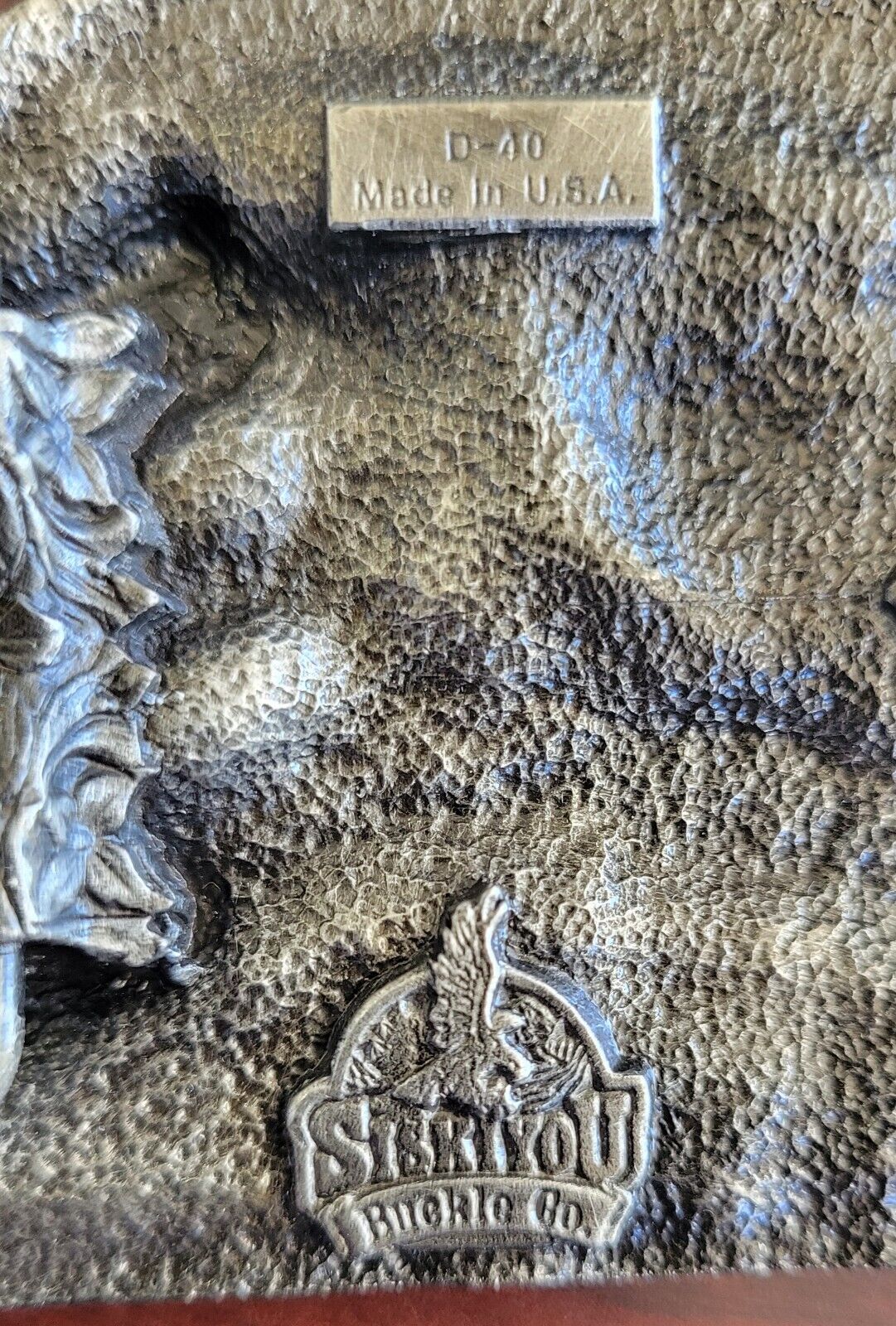 SISKIYO 1986 Belt Buckle America - The Pride Is Back American Flag Boxed