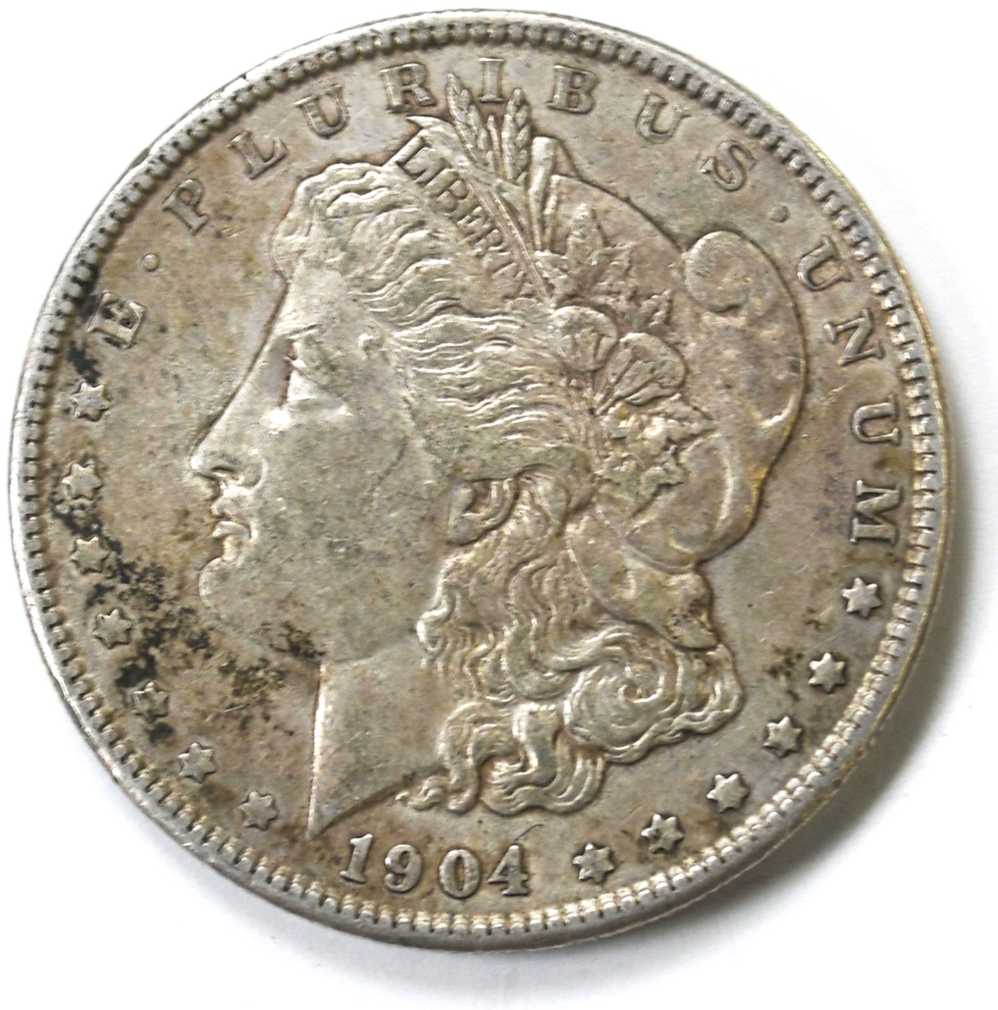 1904 $1 Morgan Silver One Dollar Philadelphia Rare