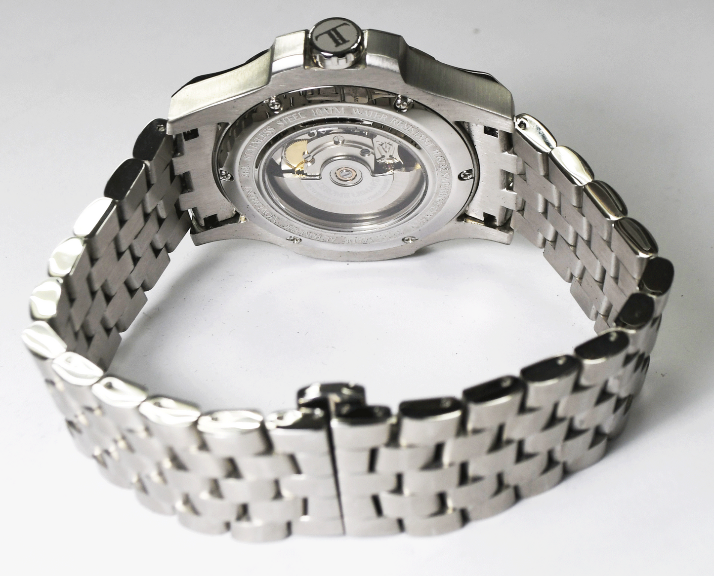 Men's Jerome Lemars Blue 100m Automatic 26J 45mm Stainless JL-6232