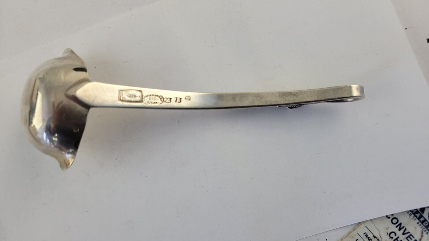 Sanborns Sterling Silver 6" Mexico Blossom Ladle 1.8oz.