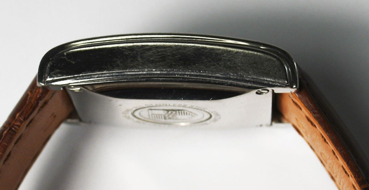 Oris Pointer Rectangular 26mm Stainless Swiss Automatic Date Wristwatch