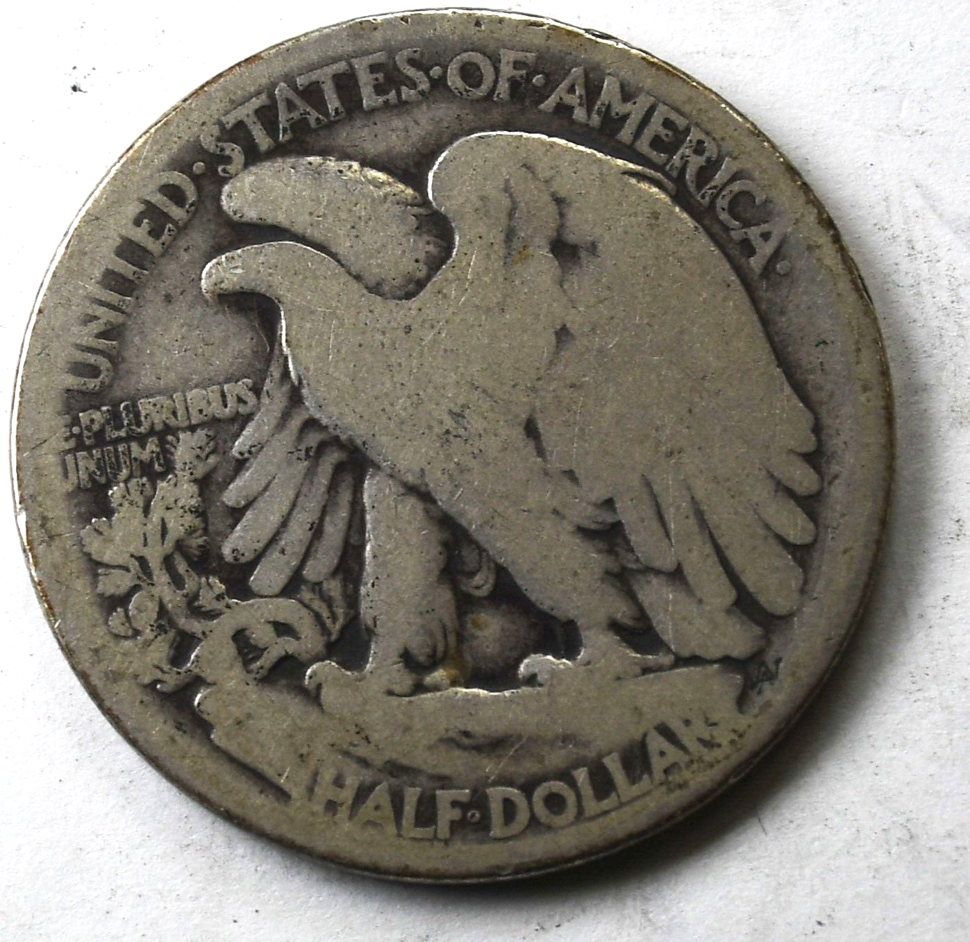 1916 D 50c Walking Liberty Silver Half Dollar Fifty Cents Denver