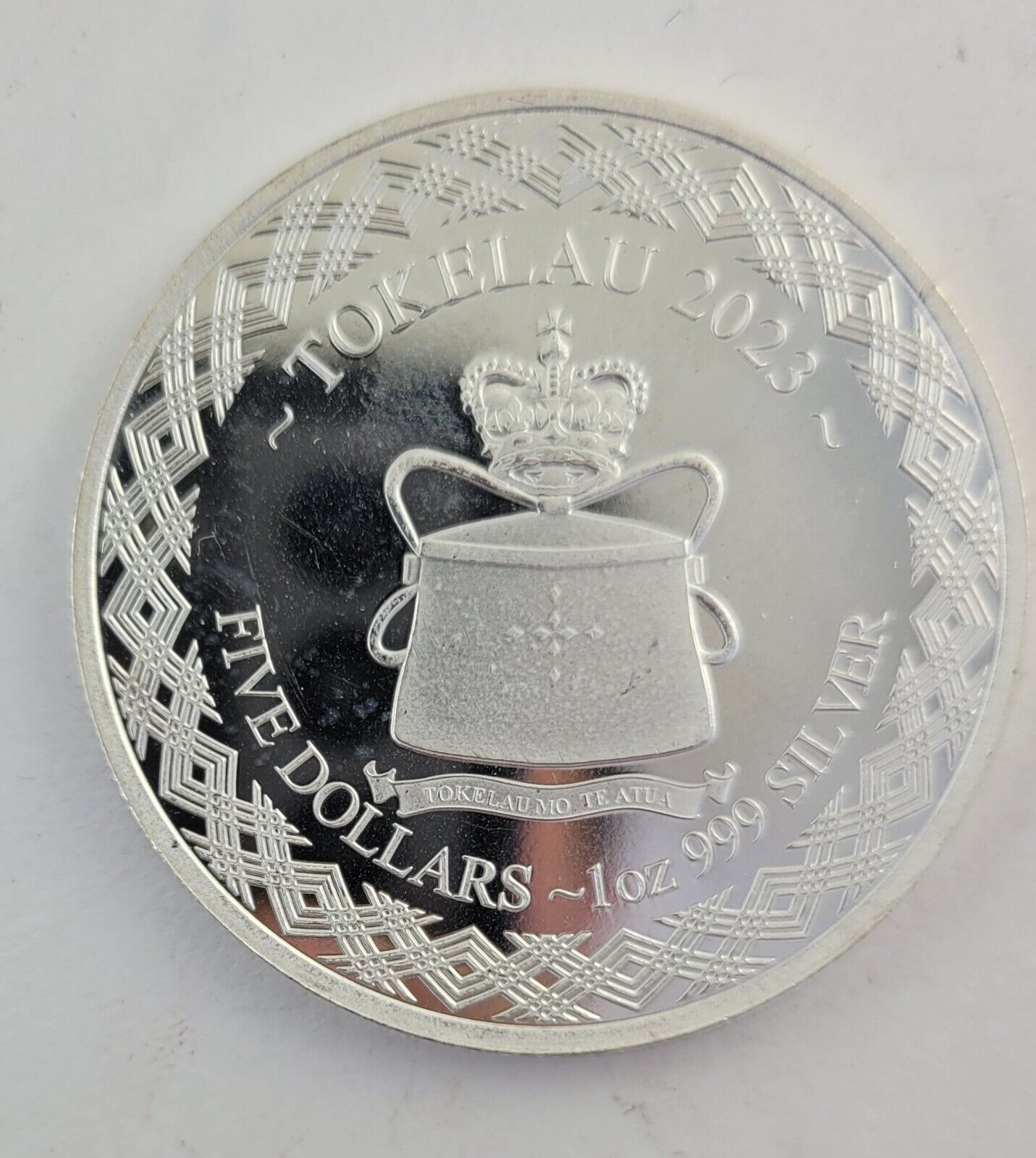 2022 Tokelau $5 Virgo Zodiac Symbol 1oz .999 Fine Silver Astrology Coin