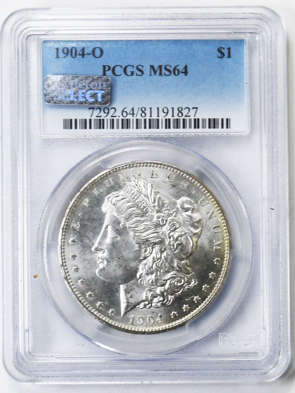 1904 O $1 Morgan Silver One Dollar New Orleans PCGS MS64 Littleton Select