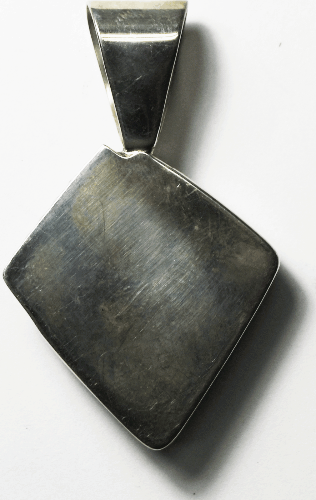 Sterling Silver Desert Rose Labradorite Pendant 55mm x 34mm