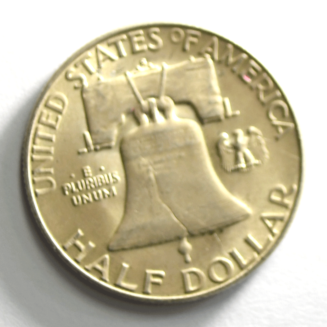 1951 S 50c Franklin Silver Half Dollar Fifty Cents Philadelphia AU