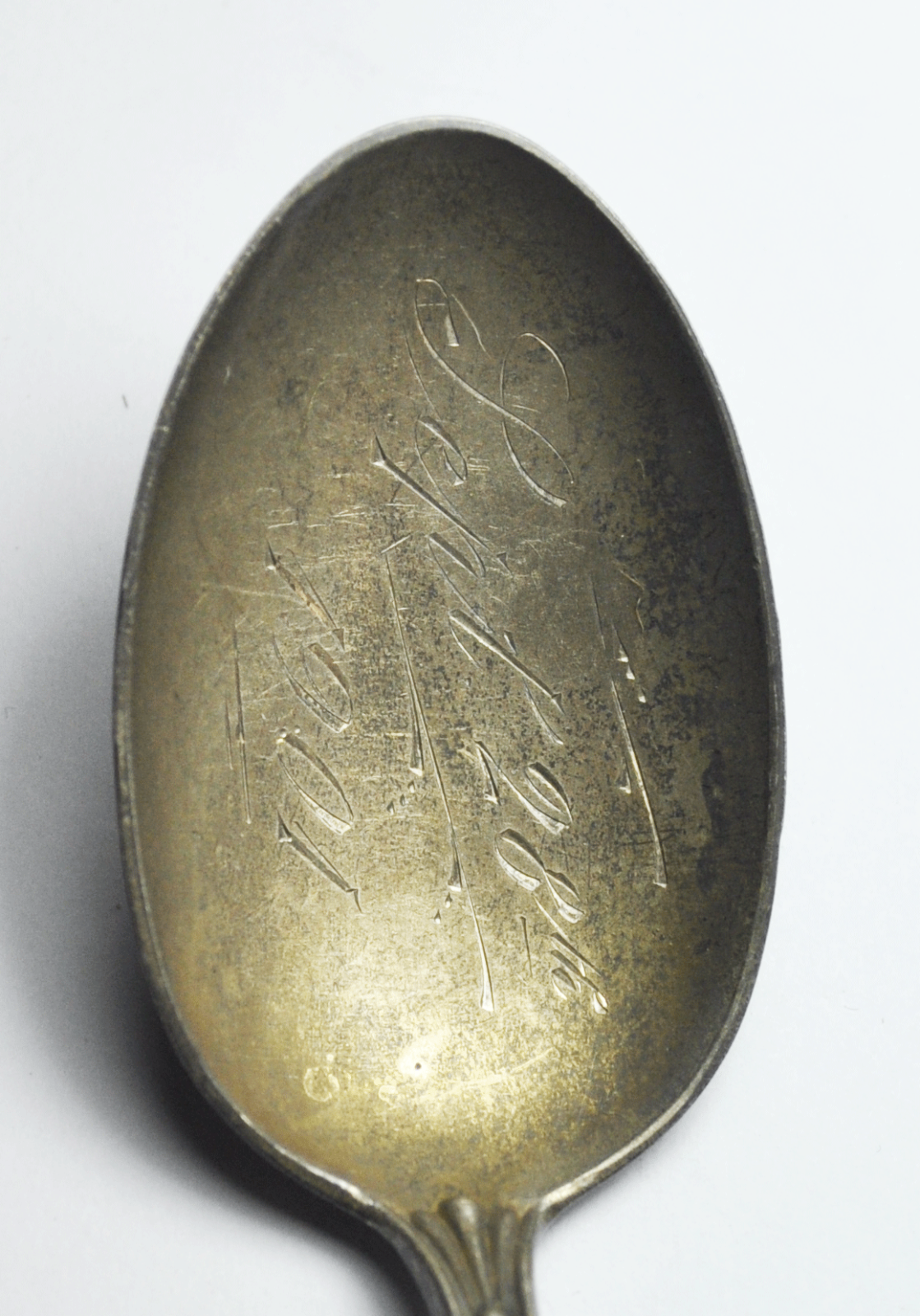 Antique Sterling CB&H Chief Bust Handle 5.5" Sep 28 1901 Codding