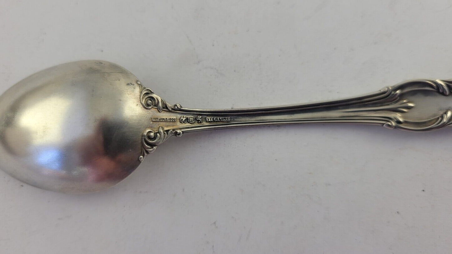 Wesleyan University Salina Kansas Sterling 5 1/4" Souvenir Spoon .60oz.
