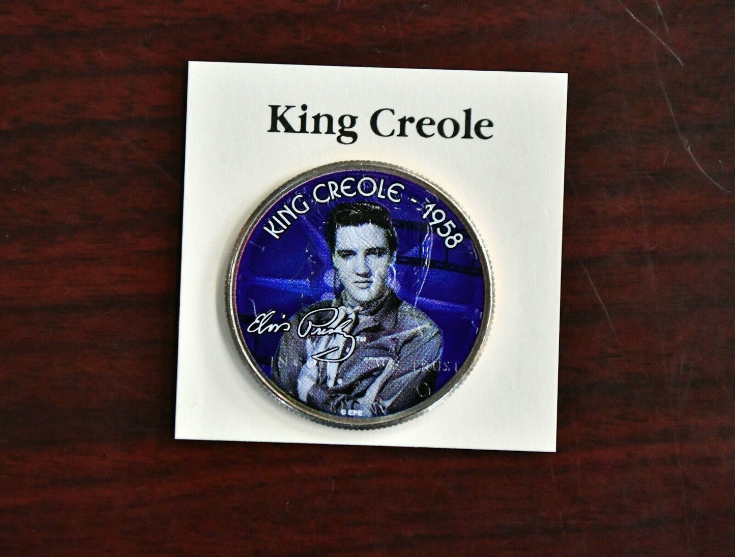 1958 Elvis Presley "King Creole" Movie Collection Kennedy Half Dollar